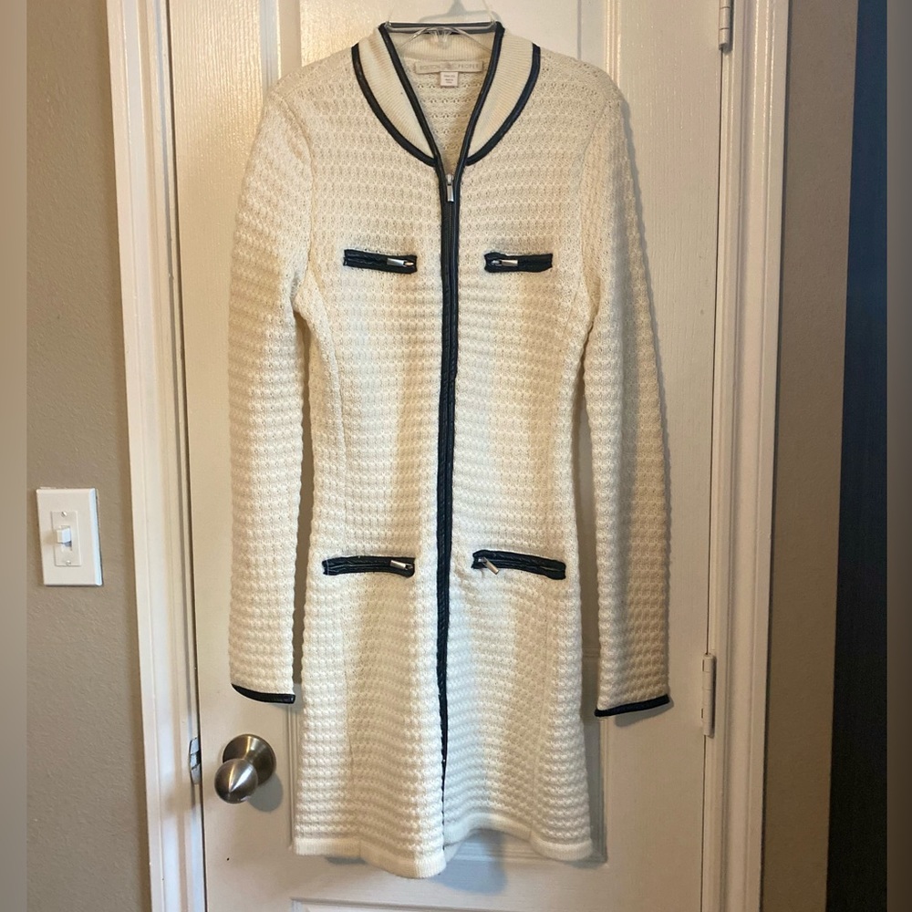 Boston Proper Jacket with Dual Zipper